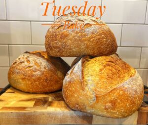 White Sourdough (~550g) Tuesday Bake