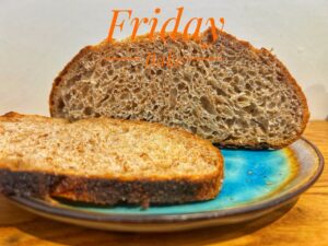 Wholemeal & Spelt Sourdough (~500g) Friday Bake